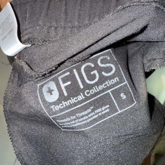 Figs Scrub Pants Men’s Joggers Black Size S - Picture 10 of 10
